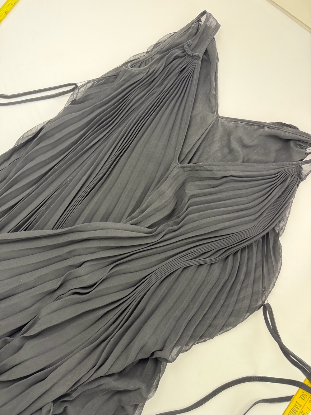 Alberto Makali Avant Garde Chiffon Bubble Hem Dress Gothic Fairy Grunge Mini Med - Picture 11 of 12